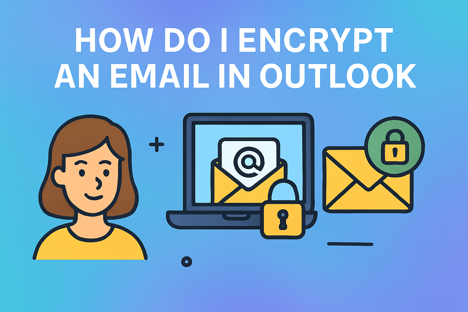 how do i encrypt an email in outlook