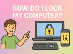 how do i lock my computer