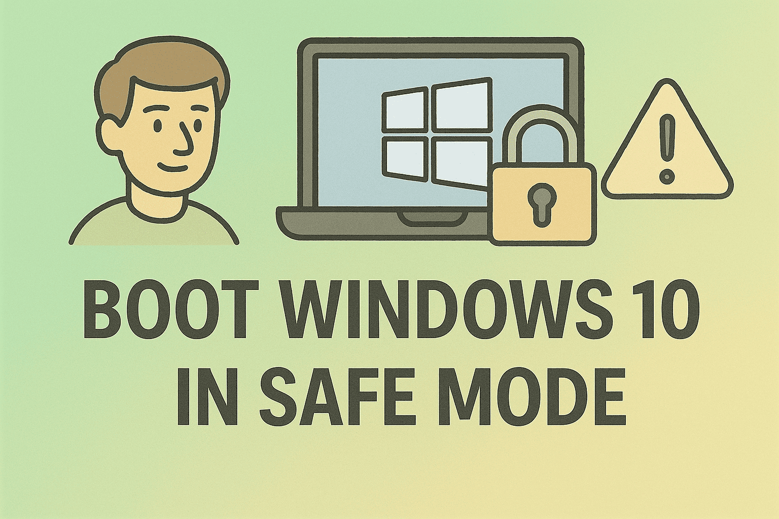 how to boot windows 10 in safe mode