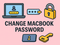 how to change macbook password