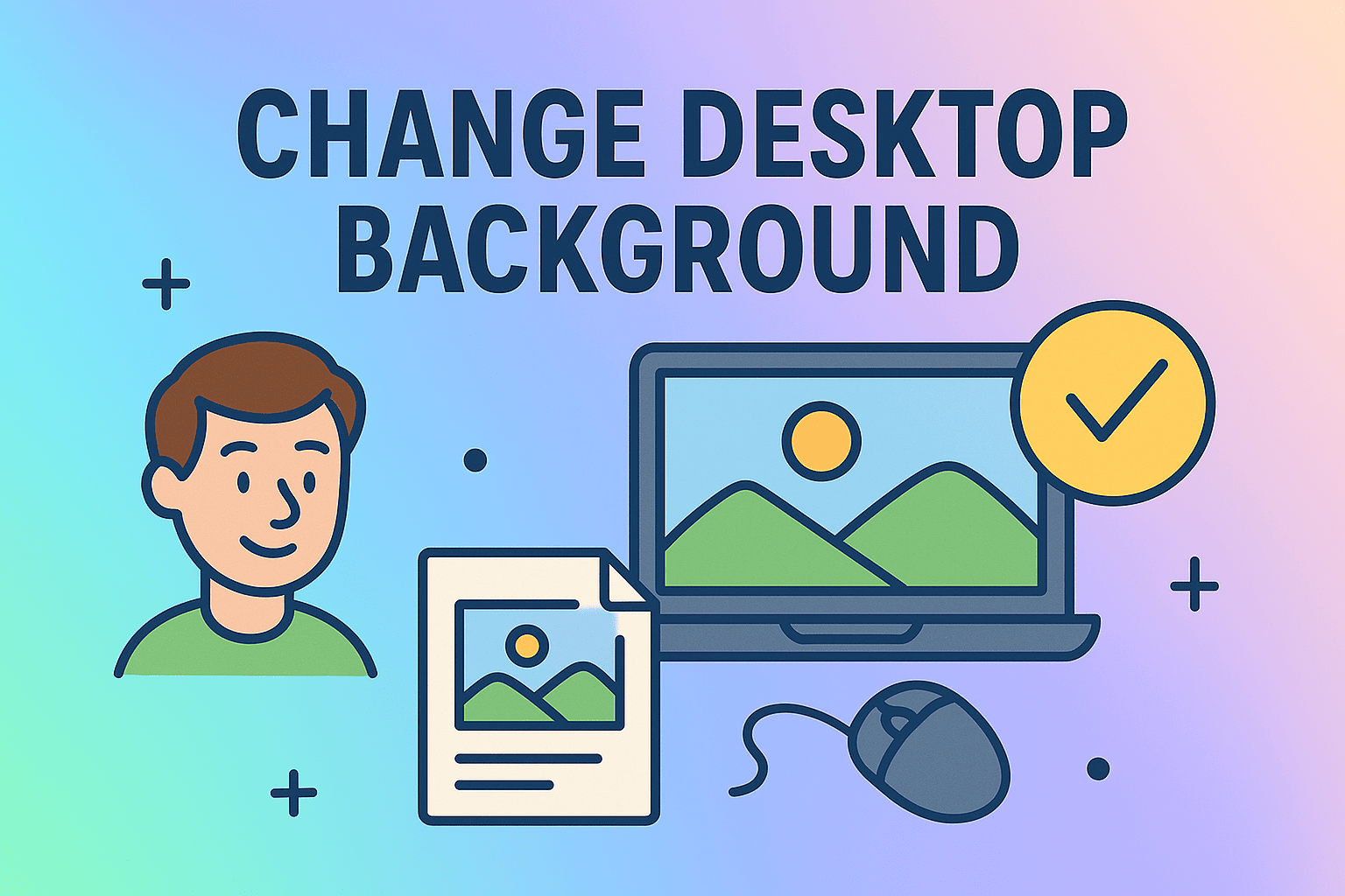 how to change my desktop background