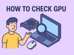 how to check gpu