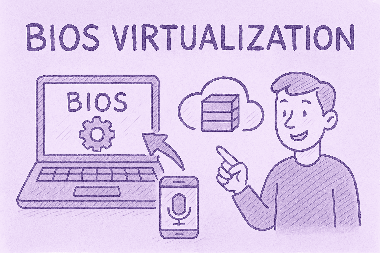 how to enable virtualization in bios