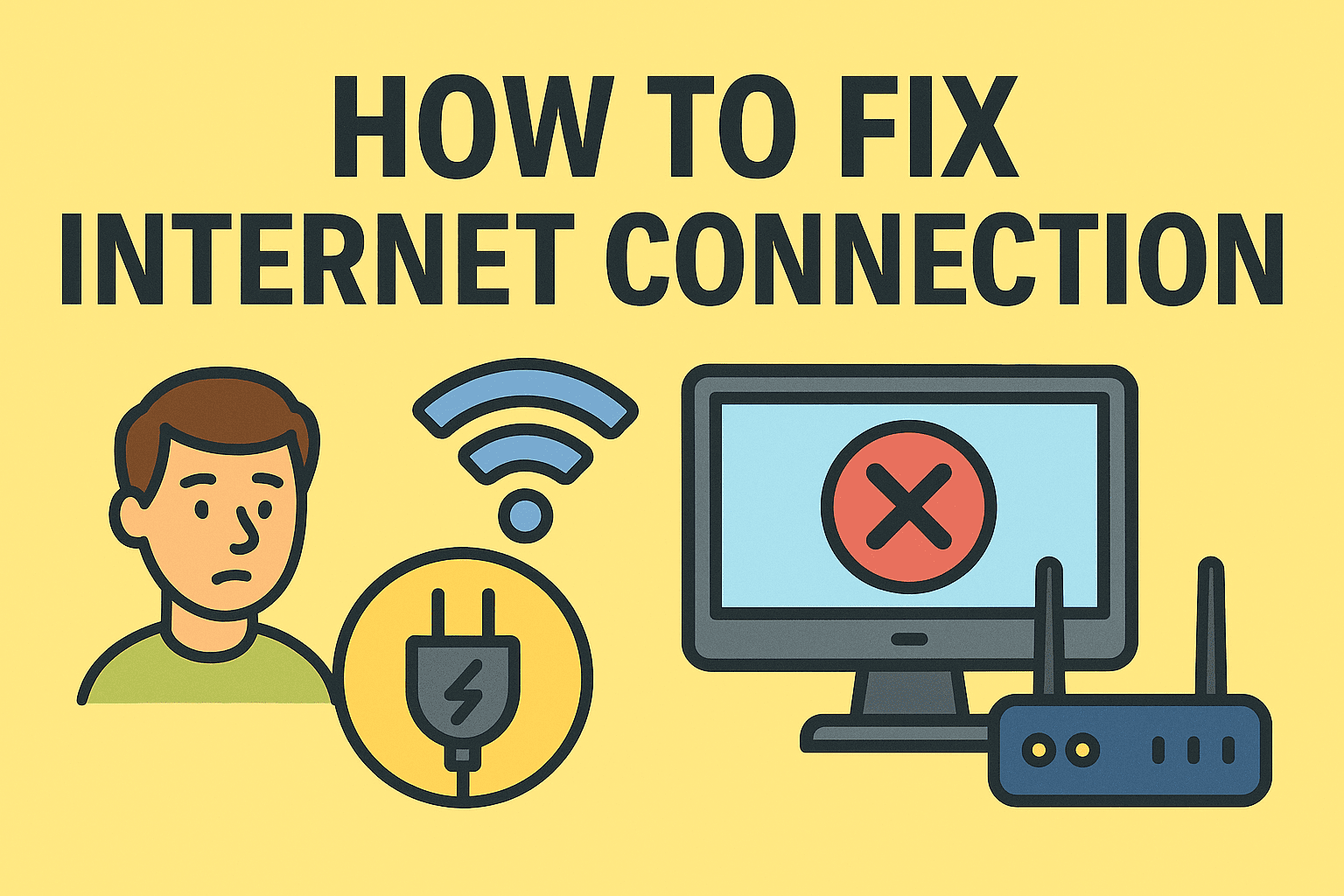 how to fix internet connection