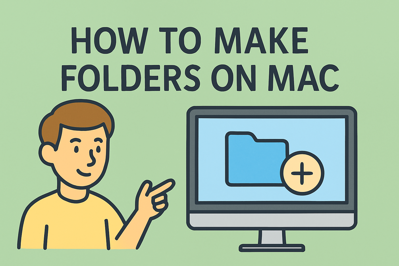 how to make folders on mac
