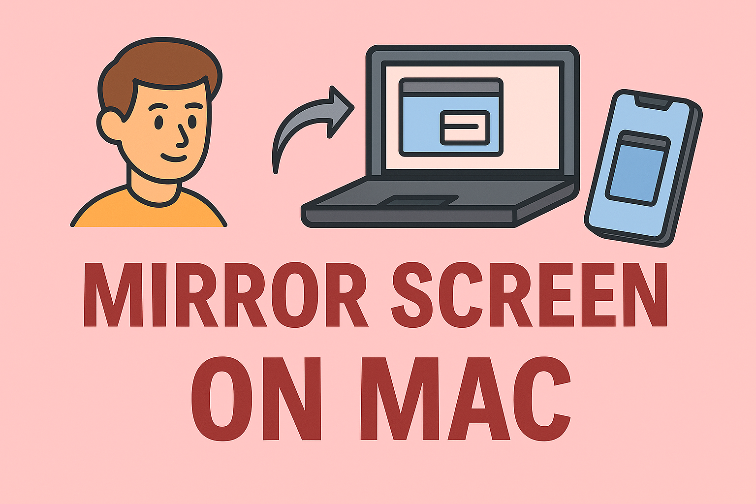 how to mirror screen on mac