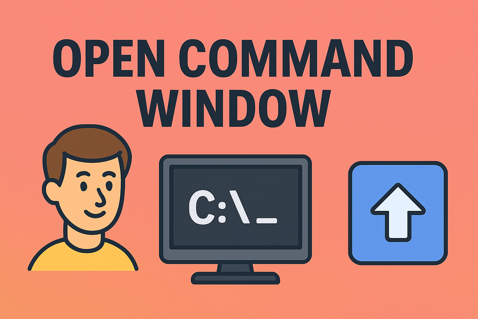 how to open command window
