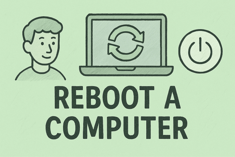 How to reboot computer