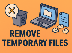 how to remove temporary files