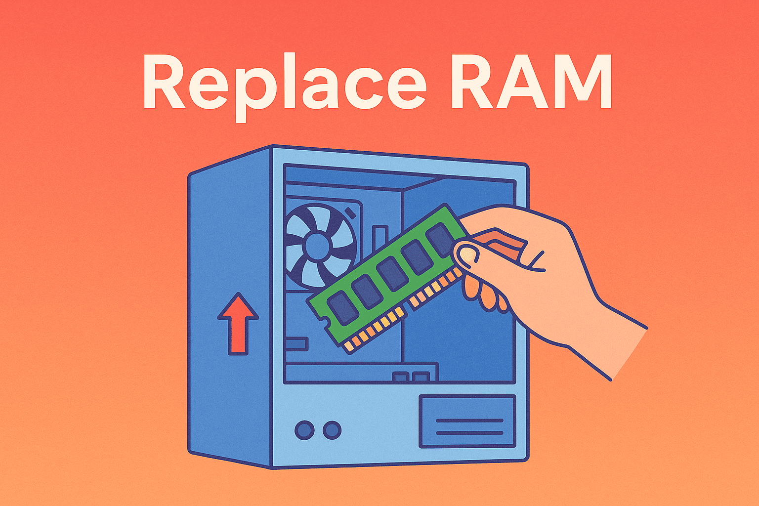 how to replace ram