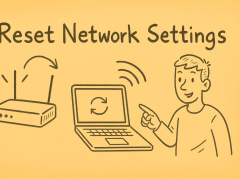 how to reset network settings