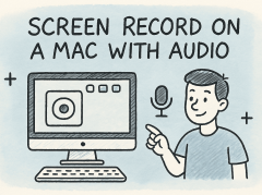 how to screen record on a mac with audio