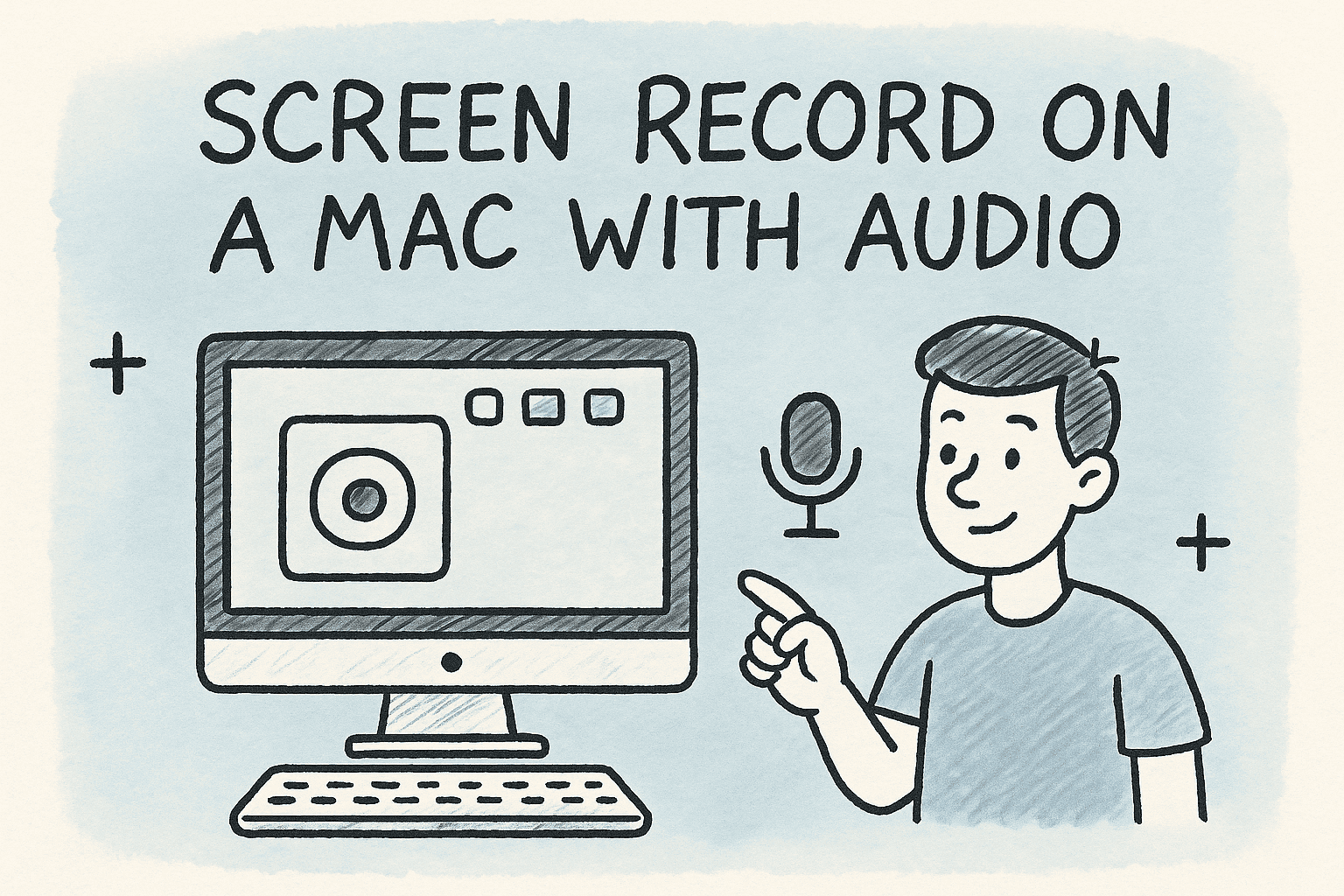 how to screen record on a mac with audio
