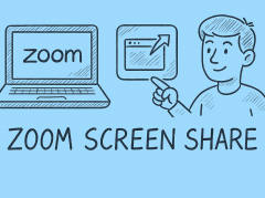 how to screen share on zoom