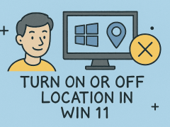 how to turn on or off location in win 11