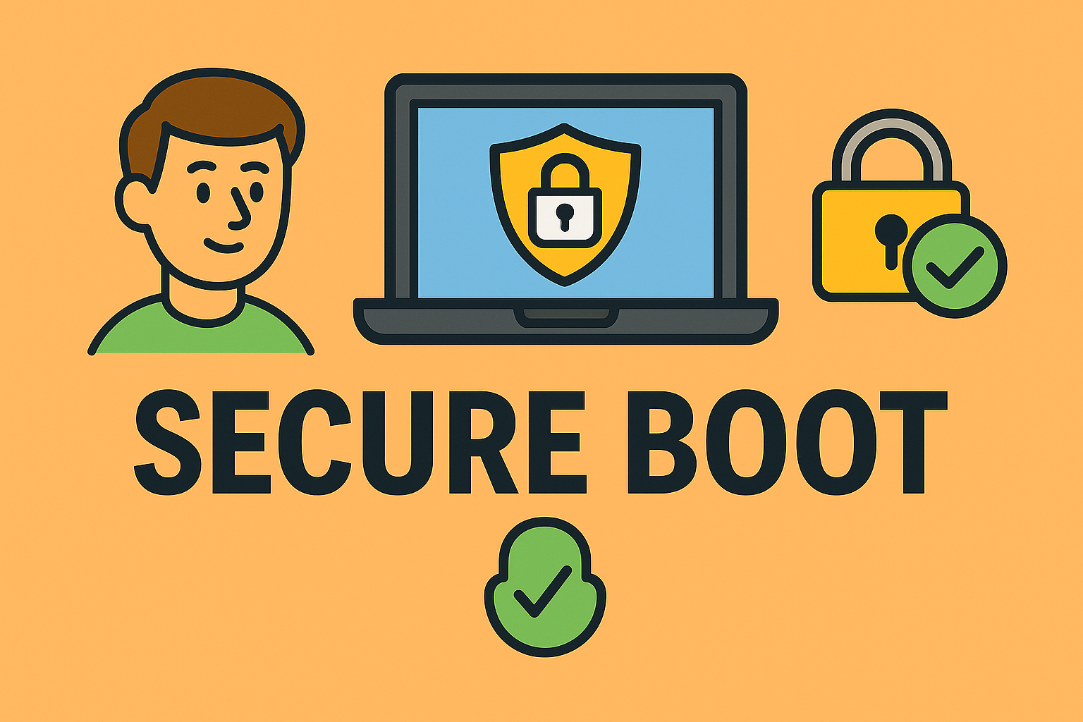 how to turn on secure boot