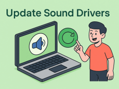 how to update sound drivers