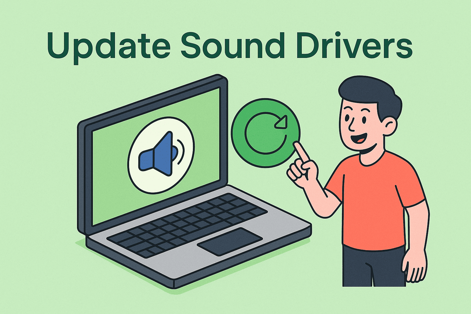 how to update sound drivers