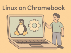 how to use linux on chromebook