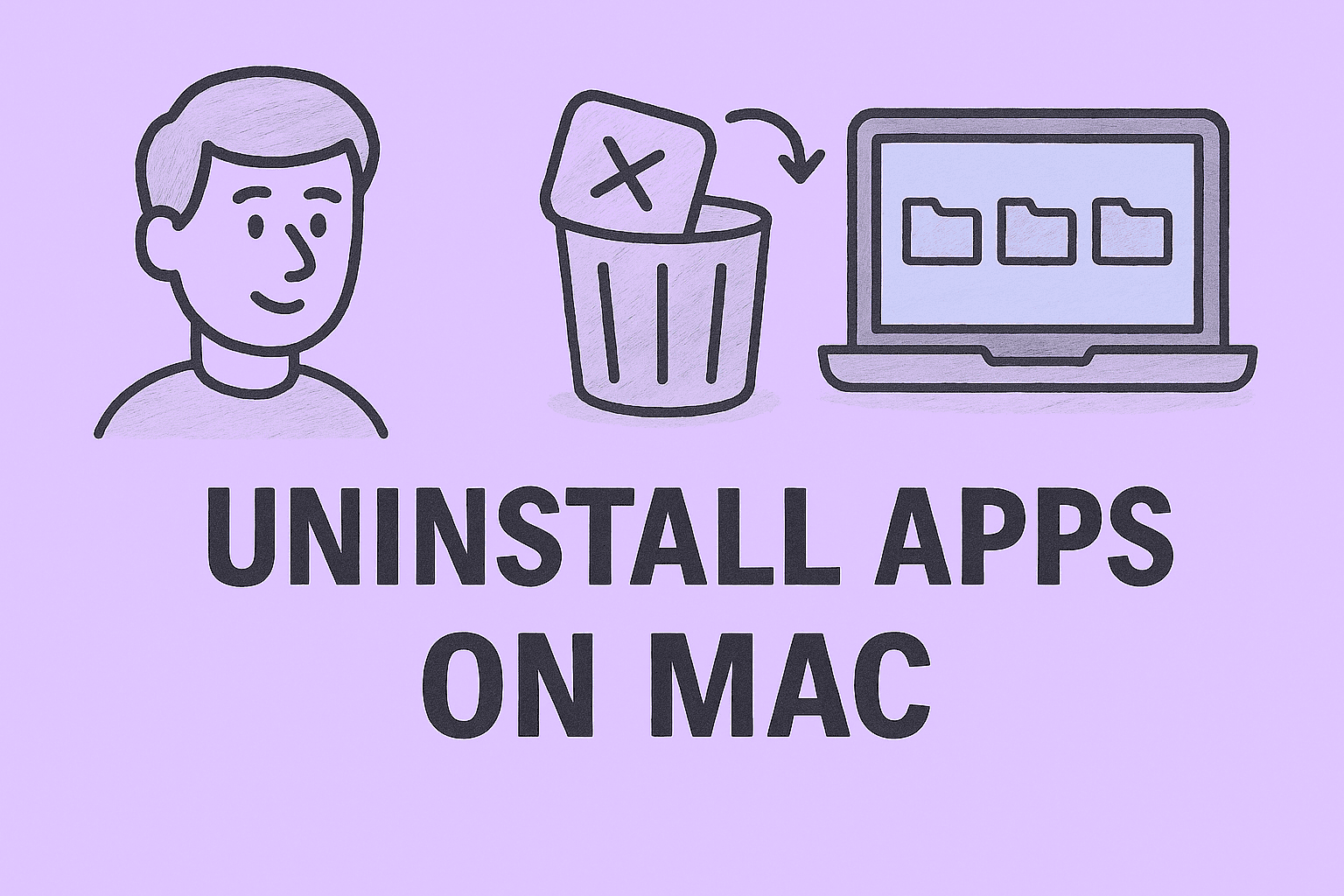 how uninstall apps in mac