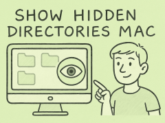 show hidden directories mac