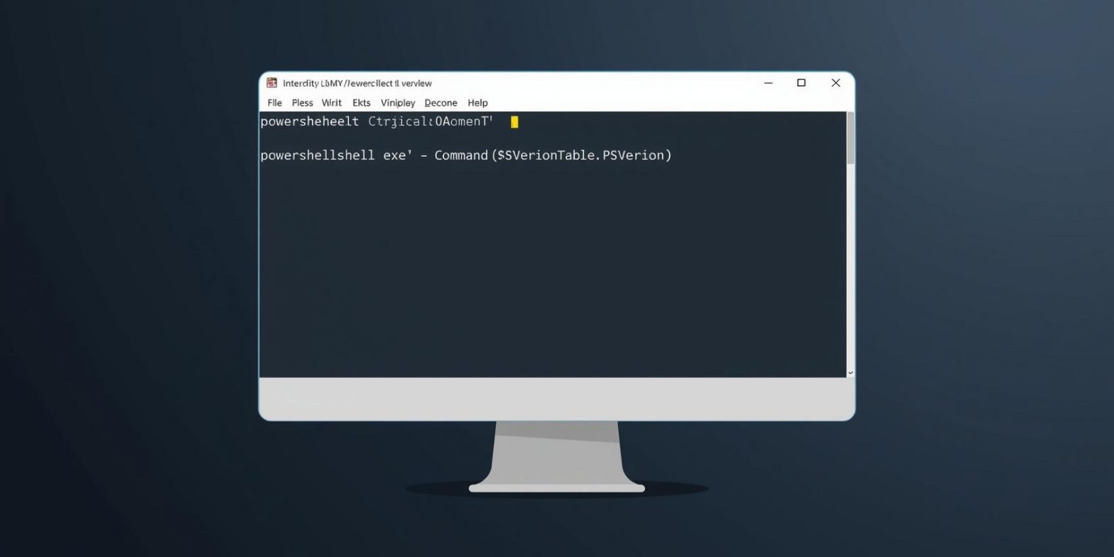 how to check powershell version