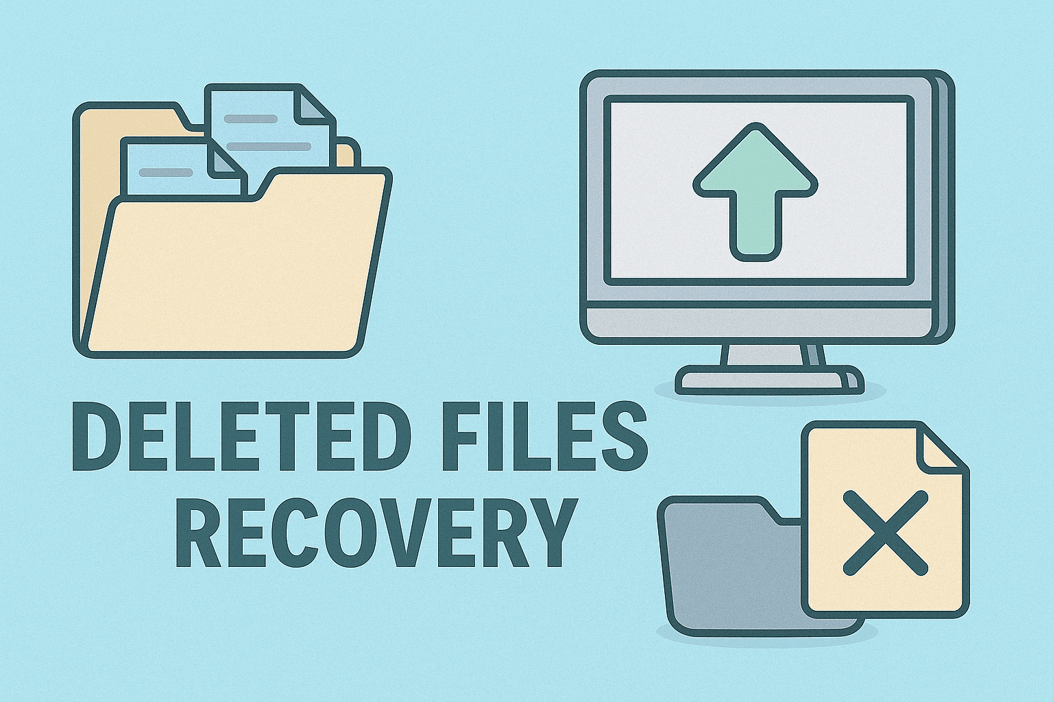 how can we recover the deleted files