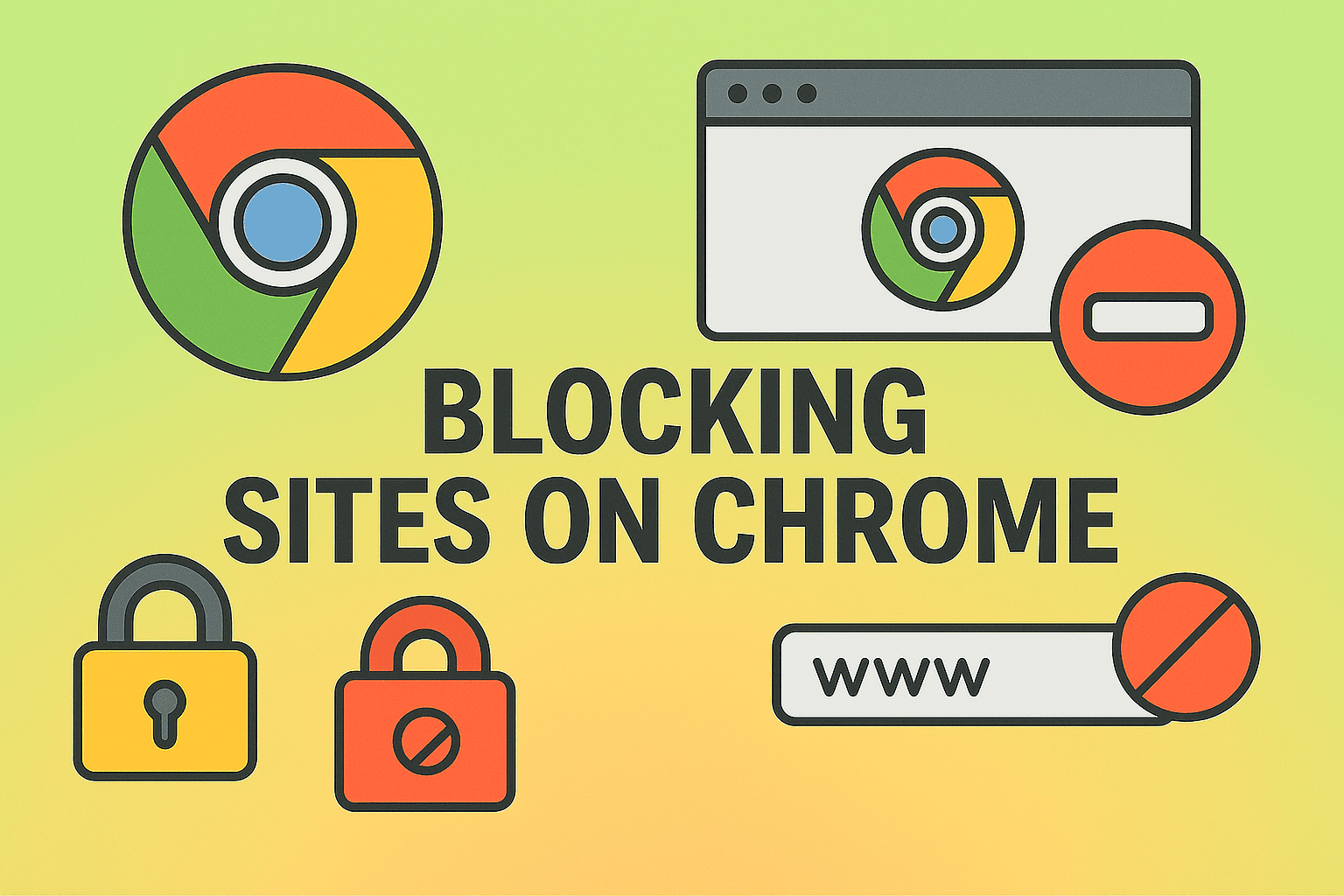 how to block sites on chrome