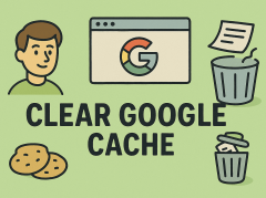how to clear google cache