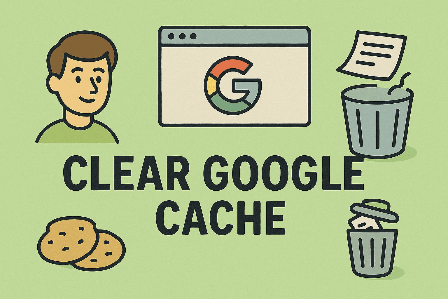 how to clear google cache