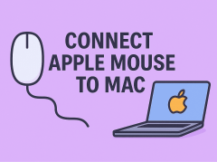 how to connect apple mouse to mac