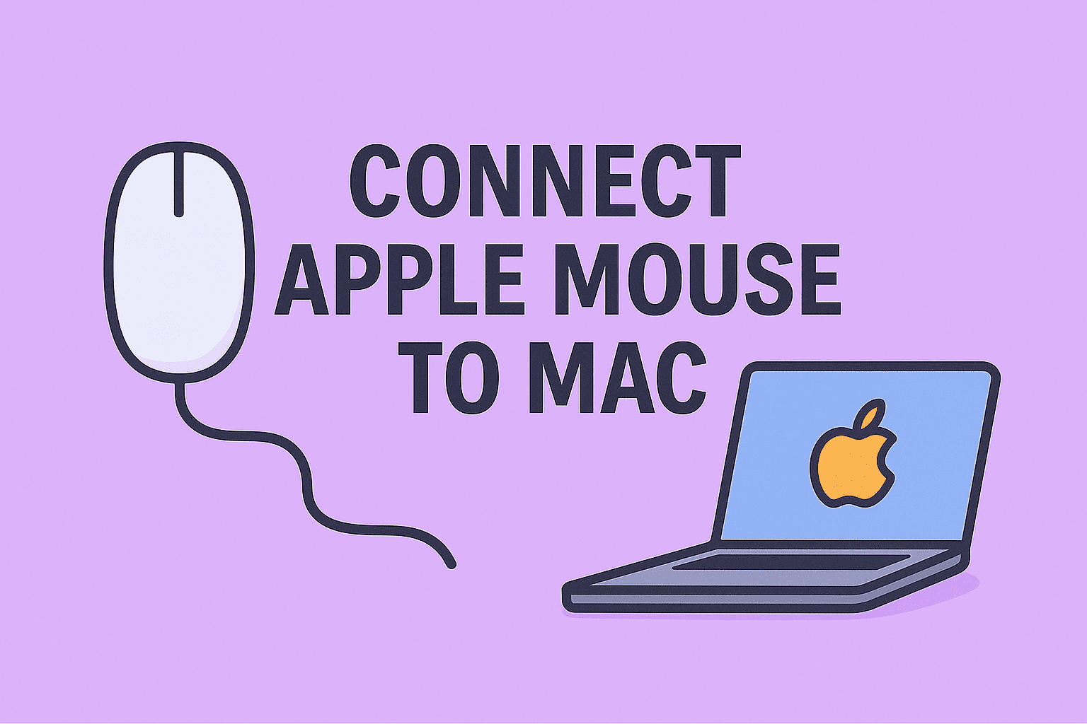 how to connect apple mouse to mac