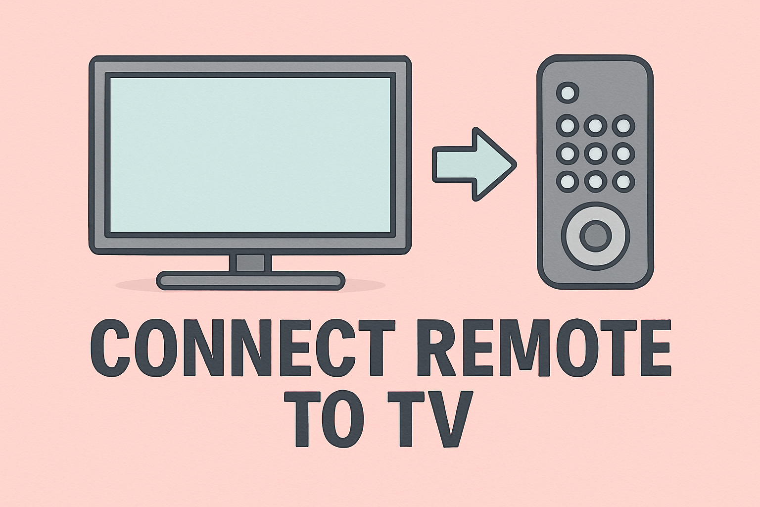 how to connect remote to tv