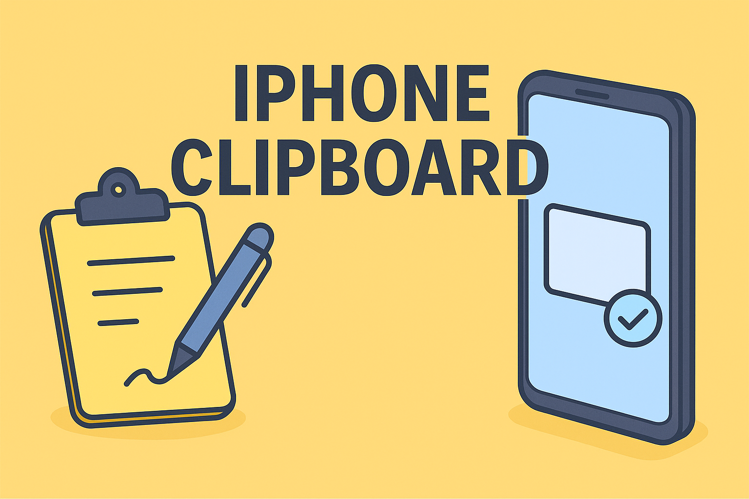 how to find clipboard on iphone