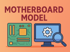 how to find out motherboard model