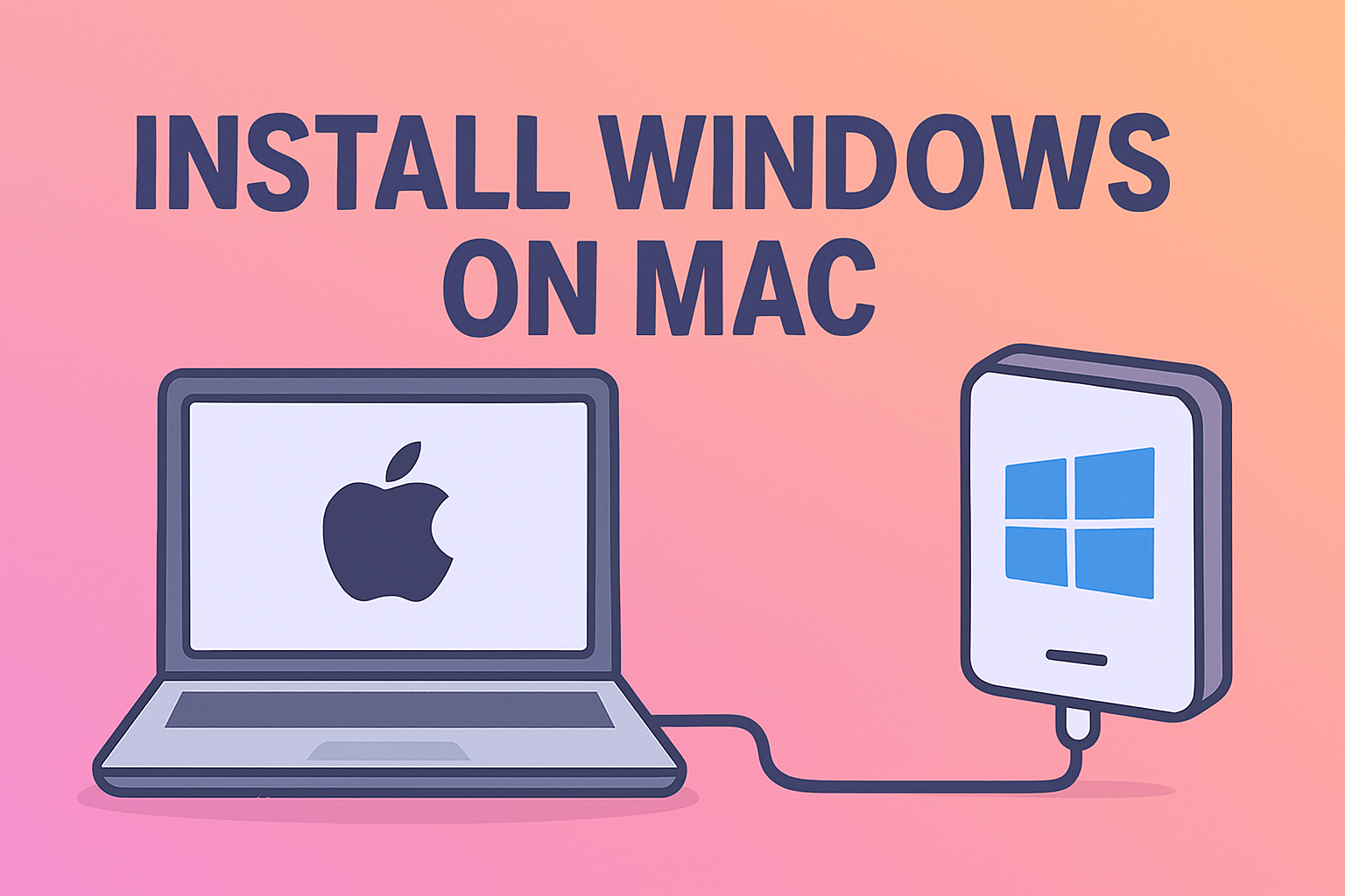 how to install windows on mac