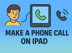 how to make a phone call on ipad