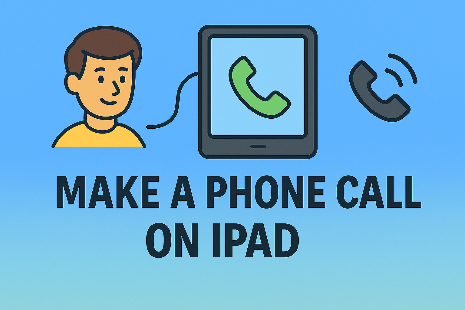 how to make a phone call on ipad