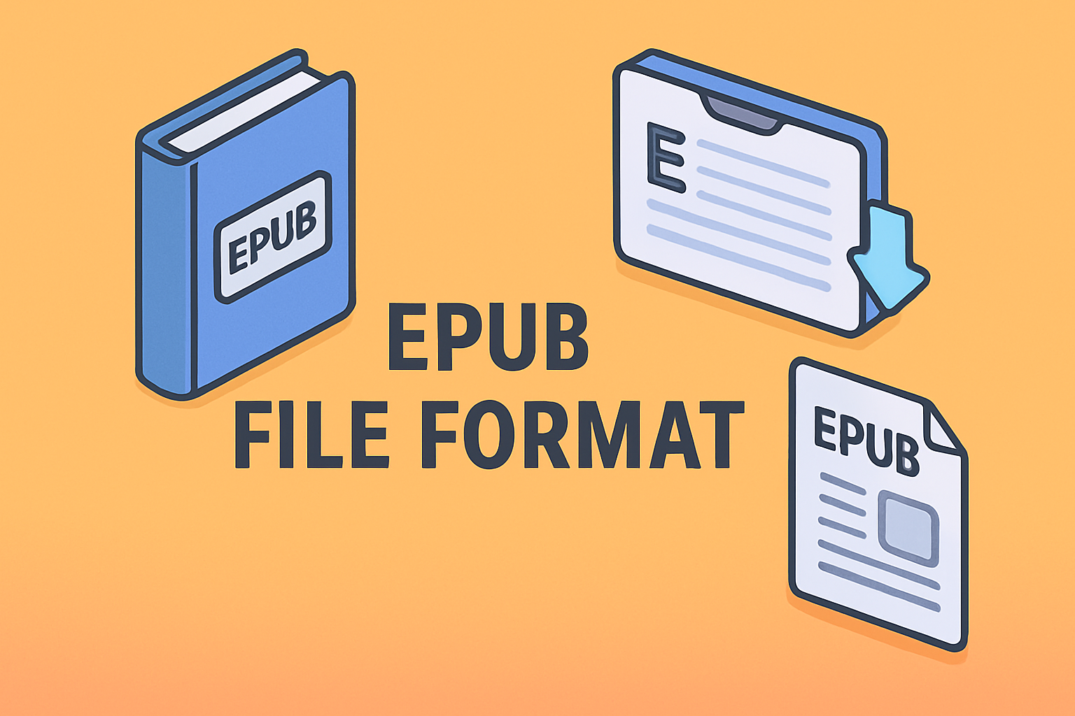 how to open epub file format