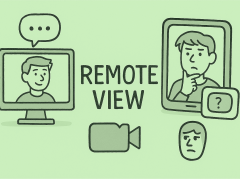how to remote view
