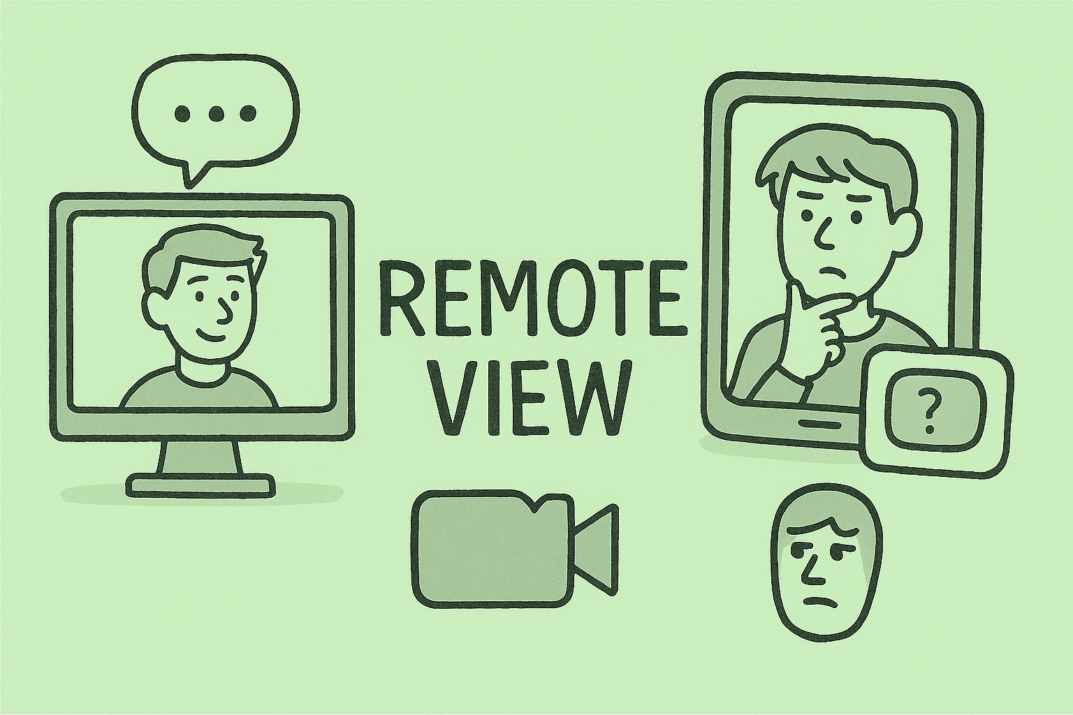 how to remote view