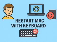 how to restart mac with keyboard