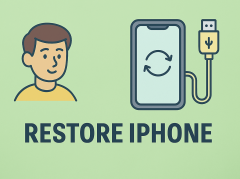 how to restore iphone from iphone