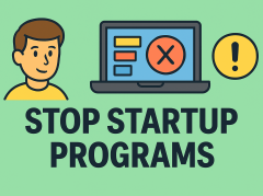how to stop programs from running at startup