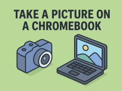 how to take a picture on a chromebook