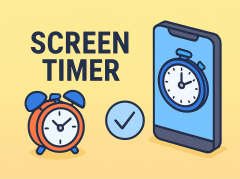how to turn off screen timer