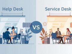 help desk vs service desk