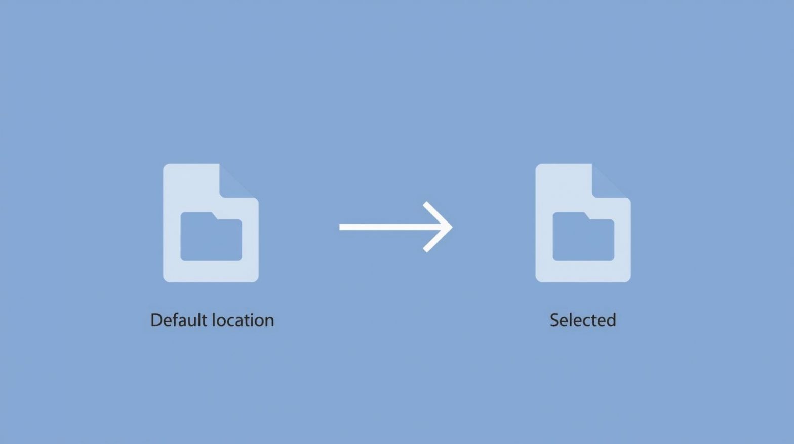 how to change download location
