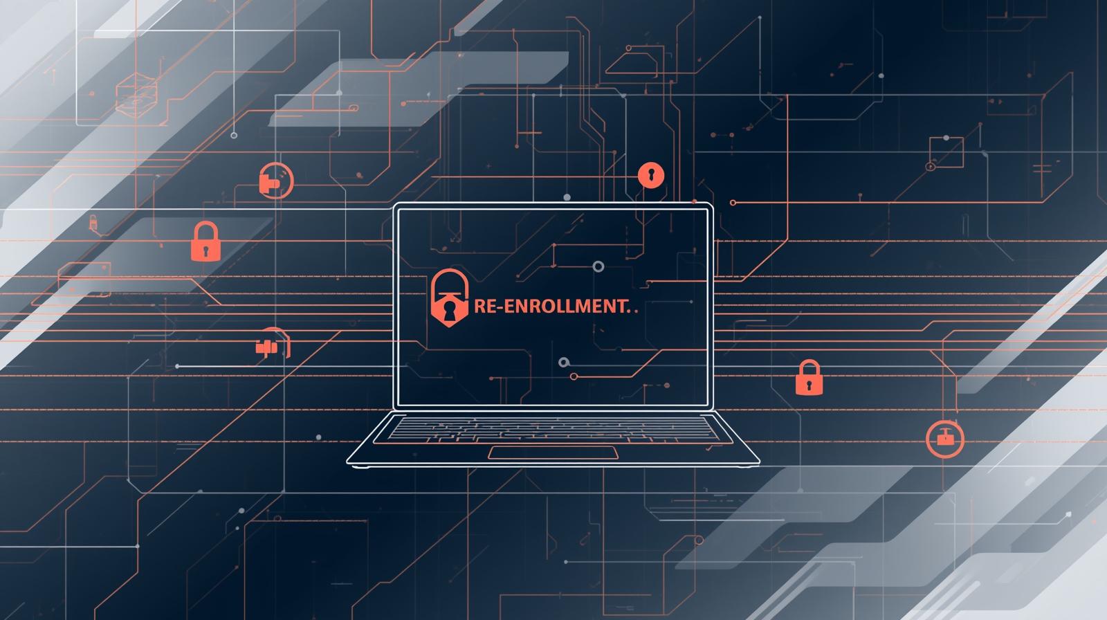 how to keep a laptop from reenrolling in mdm