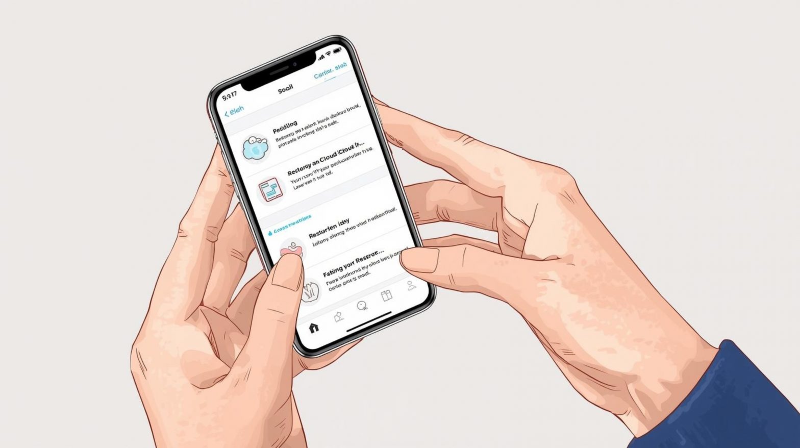 how to restore iphone from icloud backup